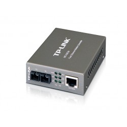 10/100Mbps RJ45 to 100Mbps multi-mode SC fiber Converter, Full-duplex, up to 2Km, switching power ad