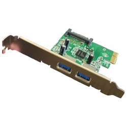 2xUSB 3.0 Interface Card HP RHA314-5 Full Profile