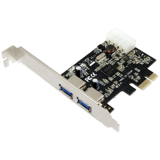 2xUSB 3.0 Interface Card LogiLink PC0054 Full Profile