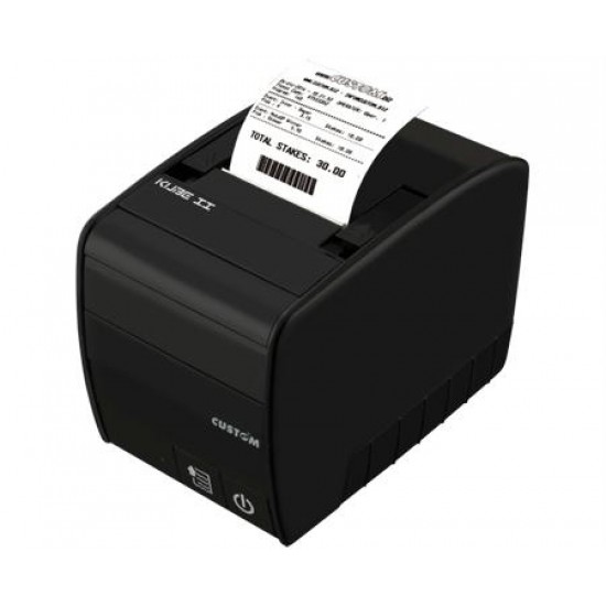 Custom POS Printer KUBE II USB/ETHERNET Black