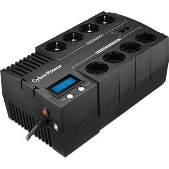 CYBERPOWER UPS BR1000ELCD Line Interactive LCD 1KVA 
