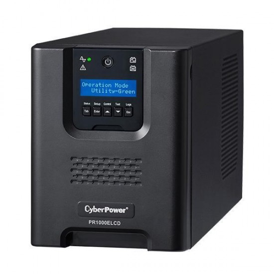 CYBERPOWER UPS PRO PR1000ELCD Line Interactive LCD 1KVA 