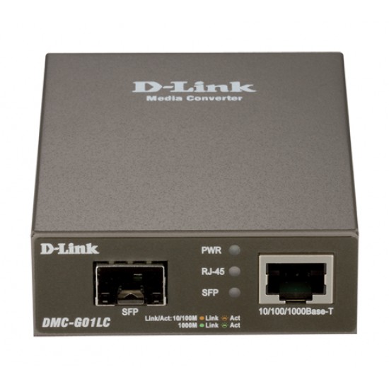 D-LINK DMC-G01LC SFP MEDIA CONVERTER 10/100/1000