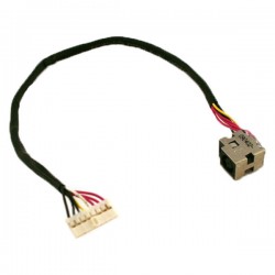 DC jack laptop HP Compaq Presario G56 G62 CQ56 CQ62 CQ72 με καλωδιο