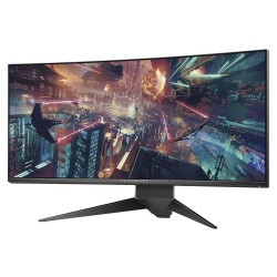 DELL MONITOR ALIENWARE CURVED AW3418DW 34' WQHD, LED, OSD, HDMI, DisplayPort, Height Adjustable, Swivel, Tilt, 3YearsW, NVIDIA G-Sync