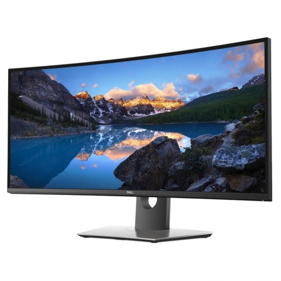 DELL Monitor U3419W  34' Curved Ultrasharp IPS, HDMI, DisplayPort, USB-C, Height Adjustable,Speakers,3YearsW