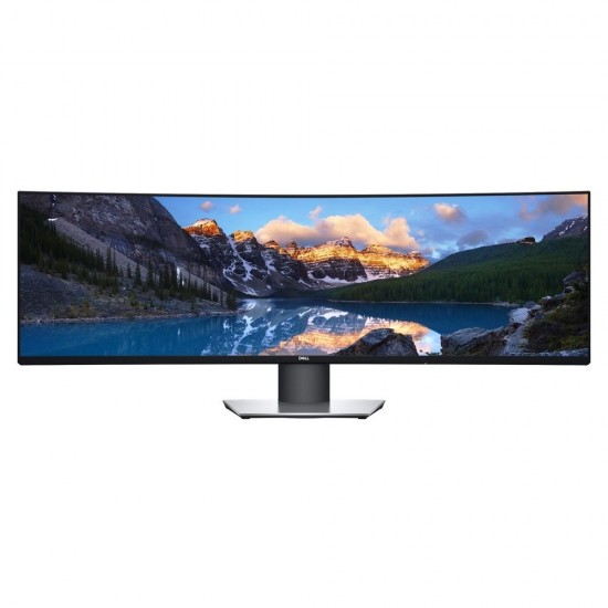 DELL Monitor U4919DW 49' QHD Curved Ultrasharp IPS, HDMI, DisplayPort, USB-C, Height Adjustable, 3YearsW