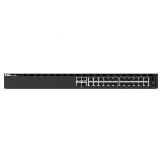 DELL Switch N1124T, 24 Ports RJ45 1GbE, 4 Ports SFP+ 10GbE, Stacking