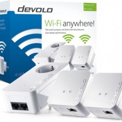 DEVOLO 9645 DLAN 550 WIFI NETWORK KIT POWERLINE