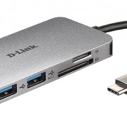 DLINK DUB-M610 6-IN-1 USB-C HUB HDMI,READER, PD