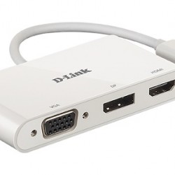 DLINK DUB-V310 3-IN-1 USB-C to HDMI/VGA/DISP PORT