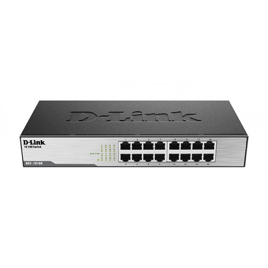 DLINK SWITCH DES-1016D 16-Port 10/100Mbps  