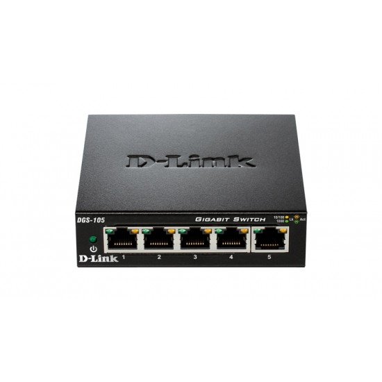 DLINK SWITCH DGS-105/E 5 PORT 10/100/1000Mbps