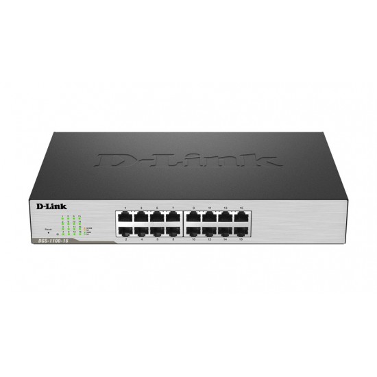 DLINK SWITCH DGS-1100-16 16-Port 10/100/1000Mbps Smart