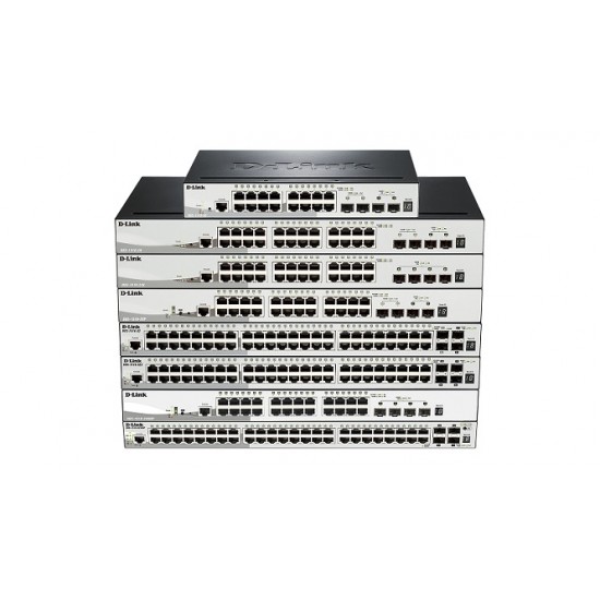 DLINK SWITCH DGS-1510-52XMP 52 PORT STACKPOE SMART
