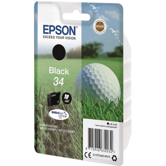 EPSON Cartridge Black C13T34614010