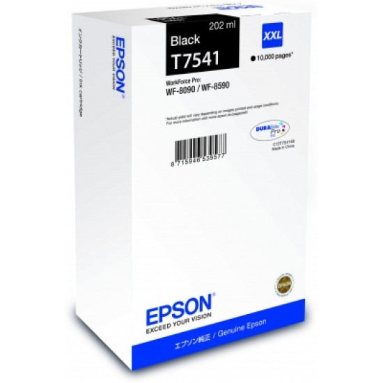 Epson Cartridge Black XXL C13T754140