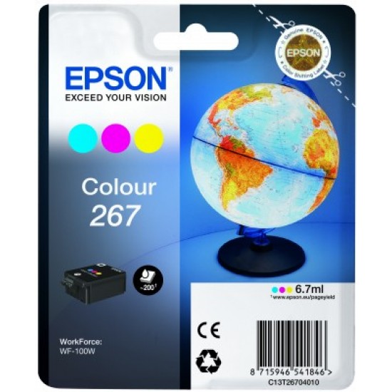 EPSON Cartridge Colour 267 Singlepack C13T26704010