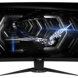 GIGABYTE Monitor AORUS CV27Q-EK 27', Curved QHD 1ms 165Hz VA, HDMI, DP, Height Adjustable, 3YearsW, AMD Radeon FreeSync