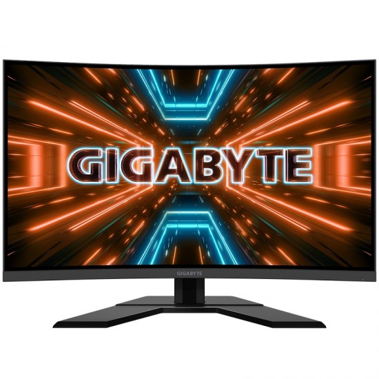 GIGABYTE Monitor G32QC-EK 32' Curved QHD 1ms 165Hz VA, HDMI, DP, Height Adjustable, 3YearsW, AMD Radeon FreeSync