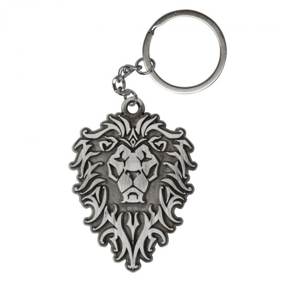Jinx WoW Alliance Logo Metal Keychain