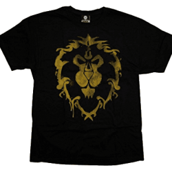 Jinx WoW Alliance Spray black Men (XL)