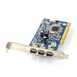 Κάρτα Firewire Unibrain FireBoard Blue 1394a Version 1.2 3xFirewire Full Profile