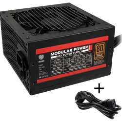 Kolink Modular Power 80 PLUS Bronze PSU 500 Watt PC Power Supply - With Cable