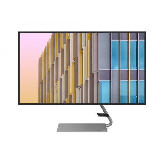 LENOVO Monitor Q27h-10 27' QHD IPS, Slim Bezel, HDMi, DP, USB, AMD FreeSync, Speakers, 3YearsW
