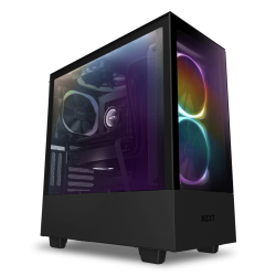 NZXT H510 ELITE BLACK- Tempered Glass -Smart 2nd Gen - RGB Fan/Led - Vertical GPU Mount - ATX Case