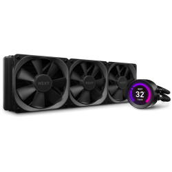 NZXT Kraken Z73 (360mm) RGB Variable Speed Liquid Cooler - (Includes AM4 Bracket & Hue 2)