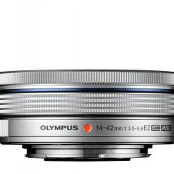 Olympus 14-42mm 1:3.5-5.6 EZ SILVER M.ZUIKO DIGITAL (EZ-M1442EZ) Lense Micro FT