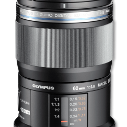 Olympus 60mm 1:2.8 MACRO BLACK M.ZUIKO DIGITAL (EM-M6028) Lense Micro FT