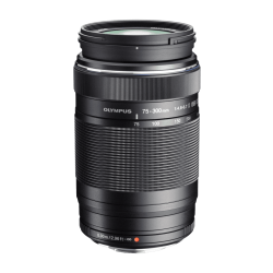 Olympus 75-300mm 1:4.8-6.7 II BLACK M.ZUIKO DIGITAL (EZ-M7530-2) Lense Micro FT V315040BW000