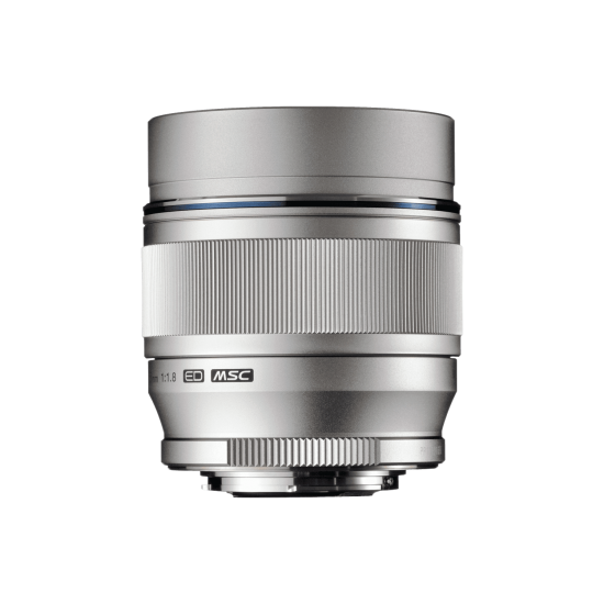 Olympus 75mm 1:1.8 SILVER M.ZUIKO DIGITAL (ET-M7518) Lense Micro FT