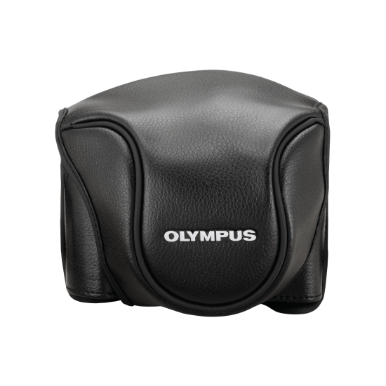 Olympus CSCH-118 Full Cover Leather Jacket Black for Stylus 1/Stylus 1s