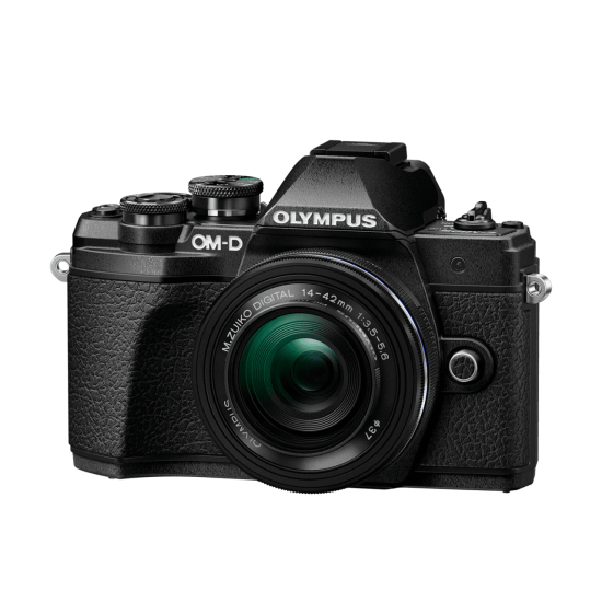 OLYMPUS E-M10 III Pancake zoom Μαύρη + EZ-M1442 EZ ΚΙΤ Μαύρο V207072BE000