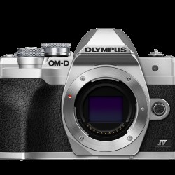 Olympus E-M10 IV Camera Body silver, BLS-50, F-5AC USB-AC Adapter, USB cable, Shoulder Strap