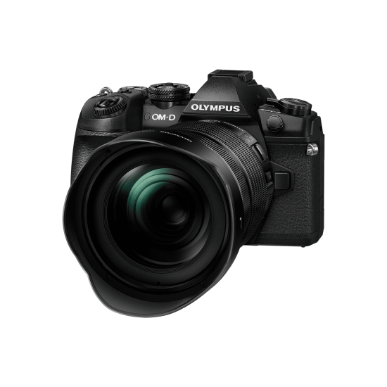 OLYMPUS E-M1II Body black + EZ-M12-100 PRO black  incl. Charger, Battery & Lens Hood