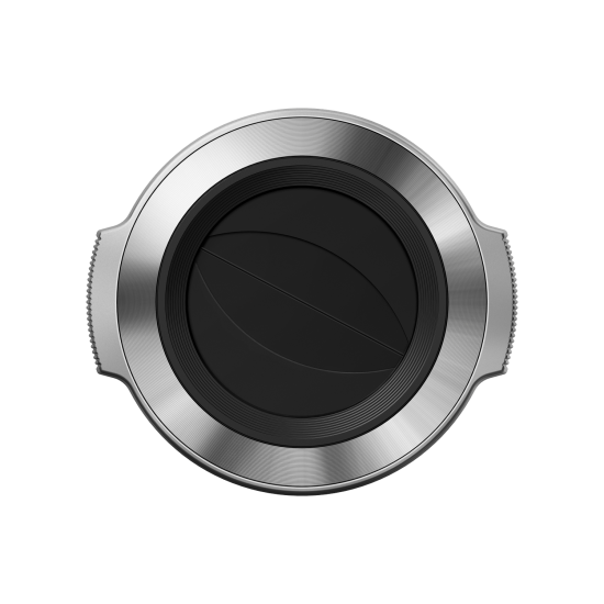 Olympus LC-37C silver  / automatic lens cap for EZ-M1442EZ
