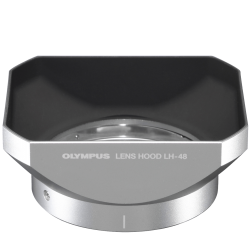 Olympus LH-48 Lens Hood (metal) EW-M1220 silver