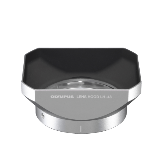 Olympus LH-48 Lens Hood (metal) EW-M1220 silver