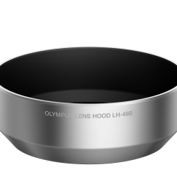 Olympus LH-49B Lens Hood for M.ZUIKO DIGITAL 25mm 1:1.8 silver