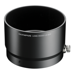 Olympus LH-61F Lens Hood black (metal) for the M7518