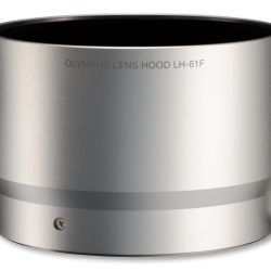Olympus LH-61F Lens Hood silver (metal) for the M7518