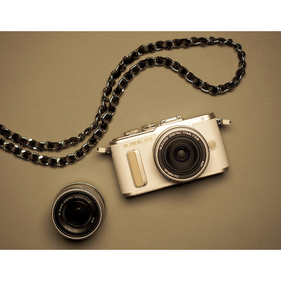 Olympus PEN  Necklace Strap Holy Goldie