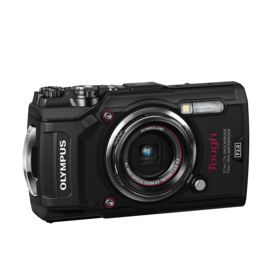 Olympus TG-5 Black - 12MP backlit CMOS, TruePic VIII, f2.0
