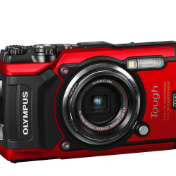 Olympus TG-5 Red - 12MP backlit CMOS,