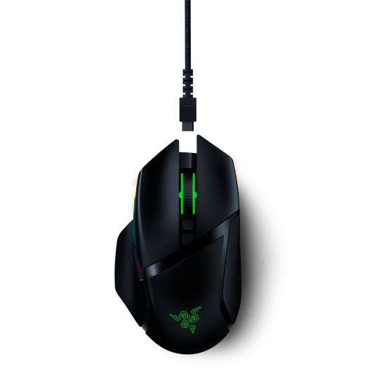 Razer BASILISK ULTIMATE & CHARGE DOCK - Wireless & Wired Optical Chroma Gaming Mouse