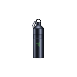Razer HYDRATOR Black 750ml Recyclable Aluminum Water Bottle